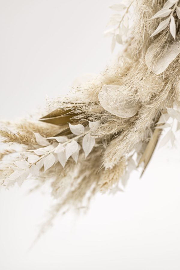 detail flower hoop