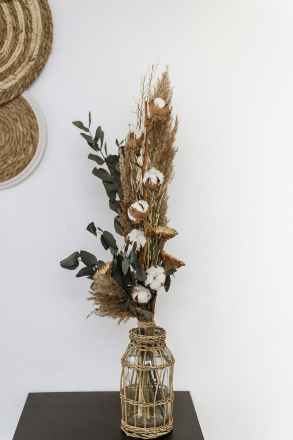Trockenblumen-strauß