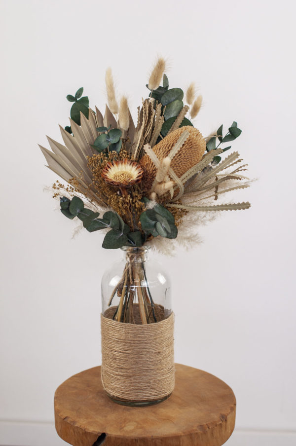 boho trockenblumenstrauß