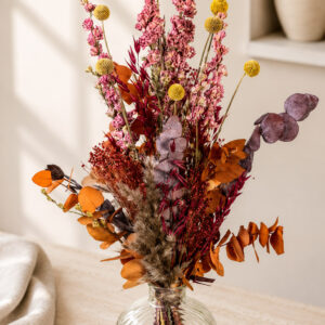 Trockenblumenstrauß "colorful delphinium"