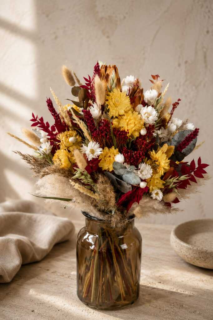 Trockenblumenstrauß "colours of harvest"