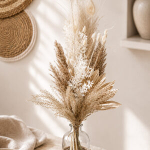 Trockenblumenstrauß "pampas meets ruscus"