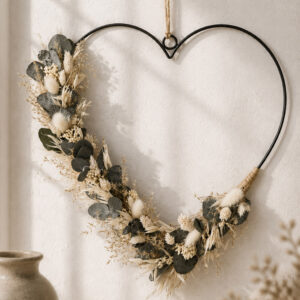 Flower Heart "Euka meets white"