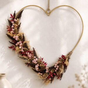 Flower Heart "golden love"