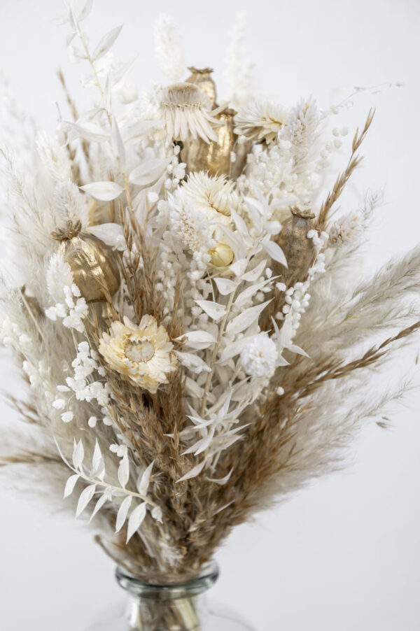 Trockenblumenstrauß "golden glory" – Bild 2