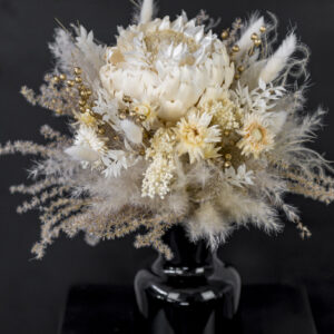 Trockenblumenstrauß "gold'n artichoke xmas"