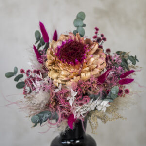 Trockenblumenstrauß „pink elegance“