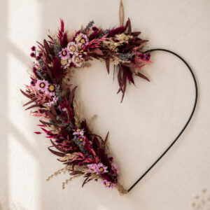 Flower Heart „ruby passion“